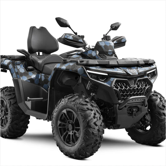 Autocolante de design hexagon pentru CFMOTO Cforce Touring (G3) 800-1000