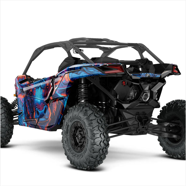 GLARING BULL design matricák Can-Am Maverick X3-hoz