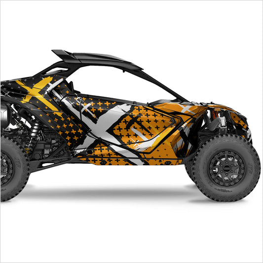 X Designaufkleber für Can-Am-Maverick R.