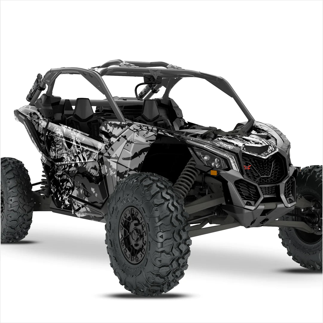 SYMBIOTE design stickers for Can-Am Maverick X3