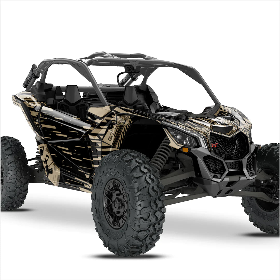 Σχεδιαστικά αυτοκόλλητα CYBER για Can-Am Maverick X3