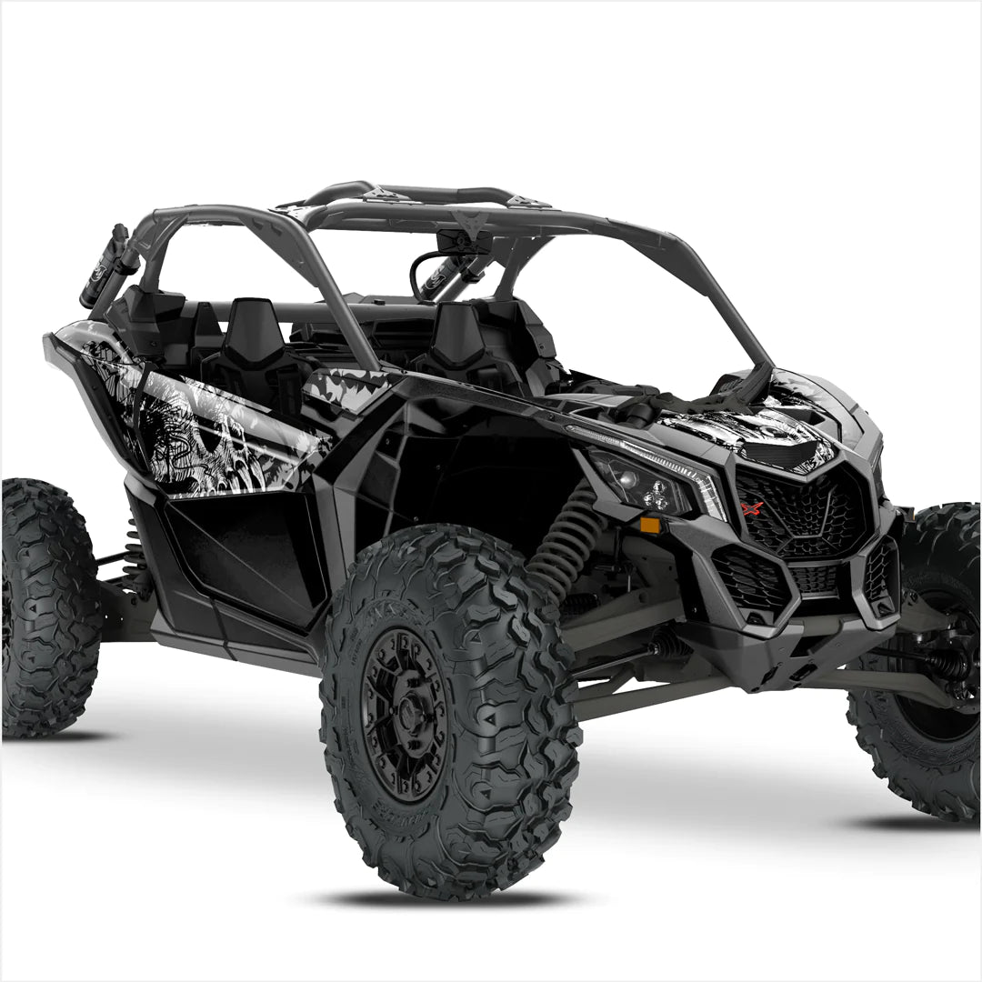 SYMBIOTE design stickers for Can-Am Maverick X3