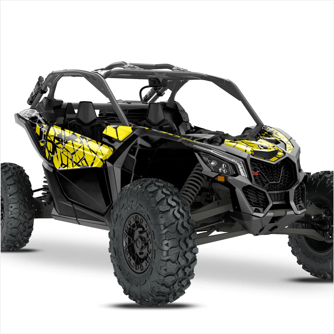 Наклейки на Quake Design для Can-Am Maverick X3