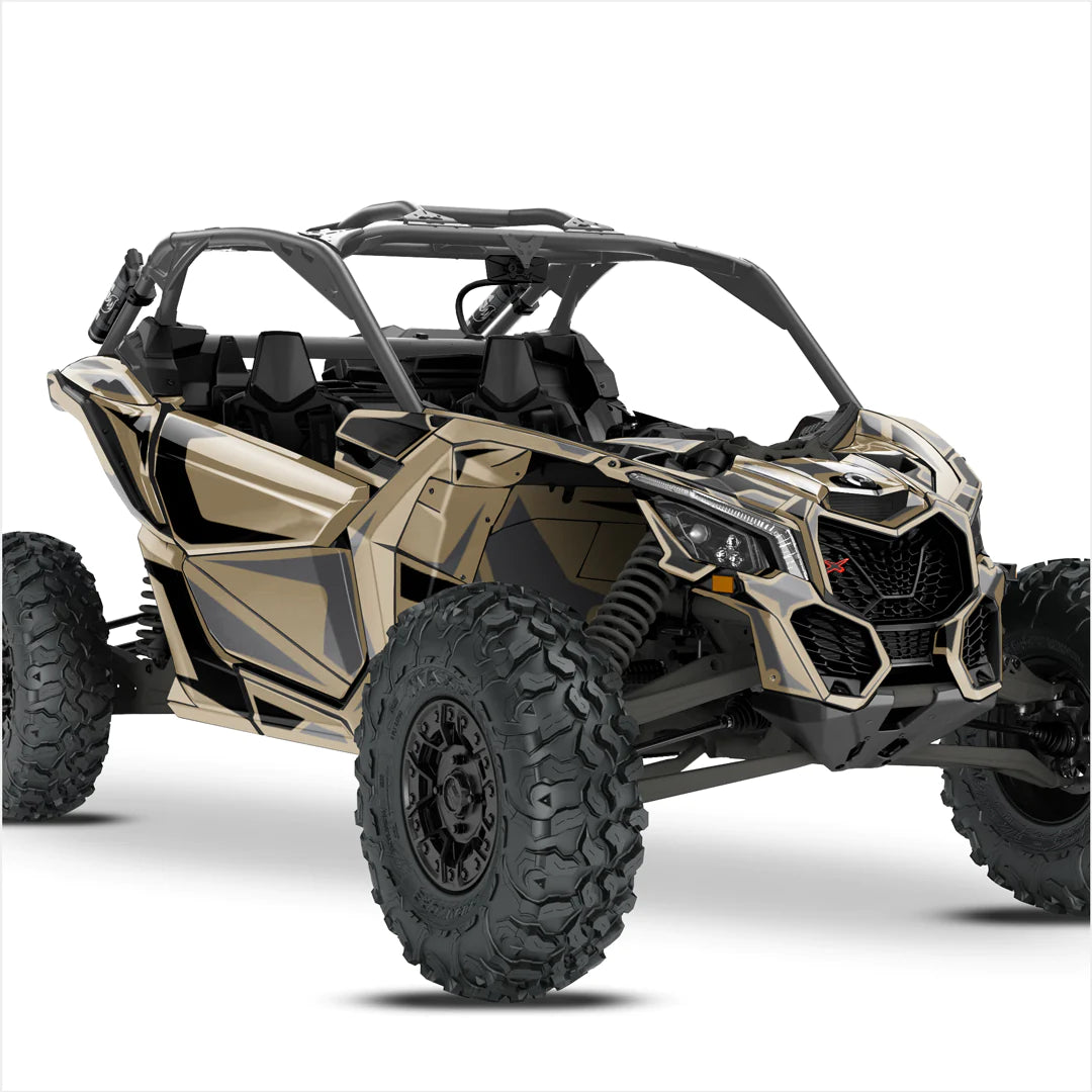 Αυτοκόλλητα ΑΠΛΑ σχεδίασης για Can-Am Maverick X3