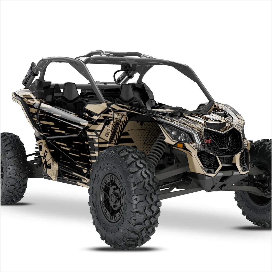 Σχεδιαστικά αυτοκόλλητα CYBER για Can-Am Maverick X3