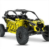 Наклейки с дизайном QUAKE для Can-Am Maverick X3