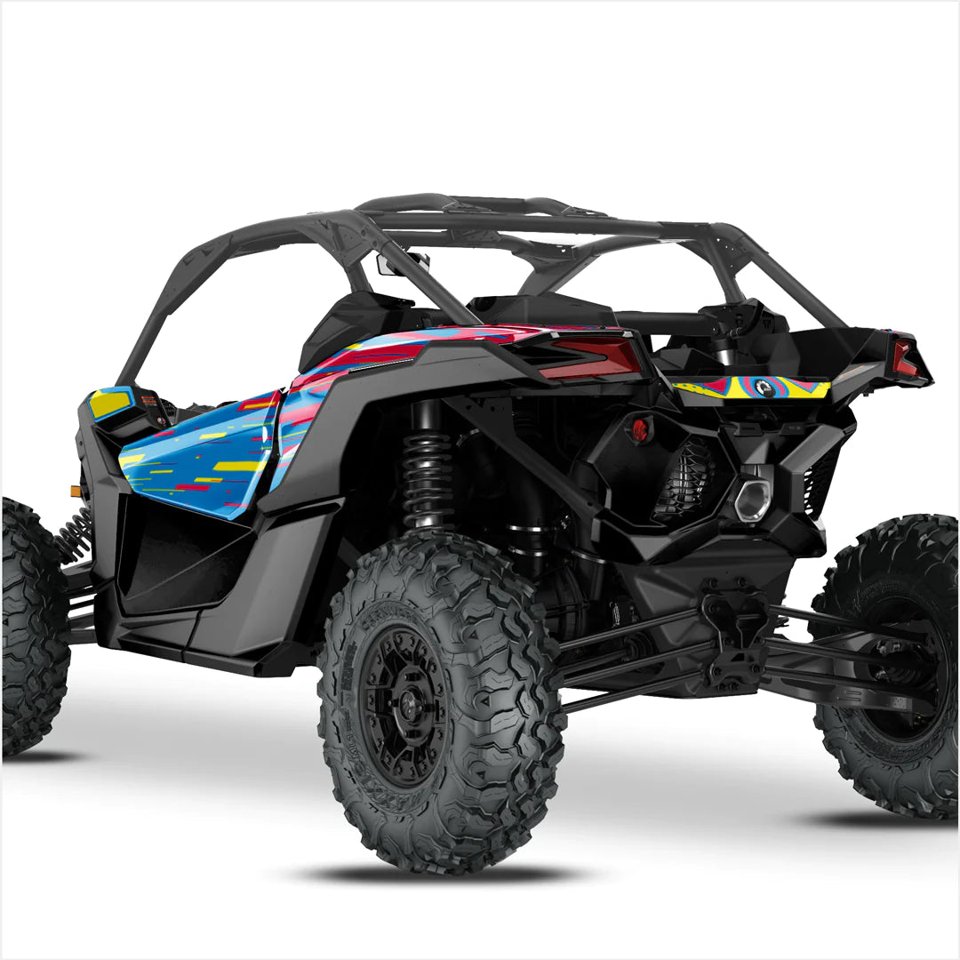 Autocolante de design CYBER pentru Can-Am Maverick X3