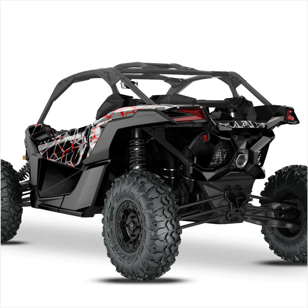 QUAKE design matricák Can-Am Maverick X3-hoz