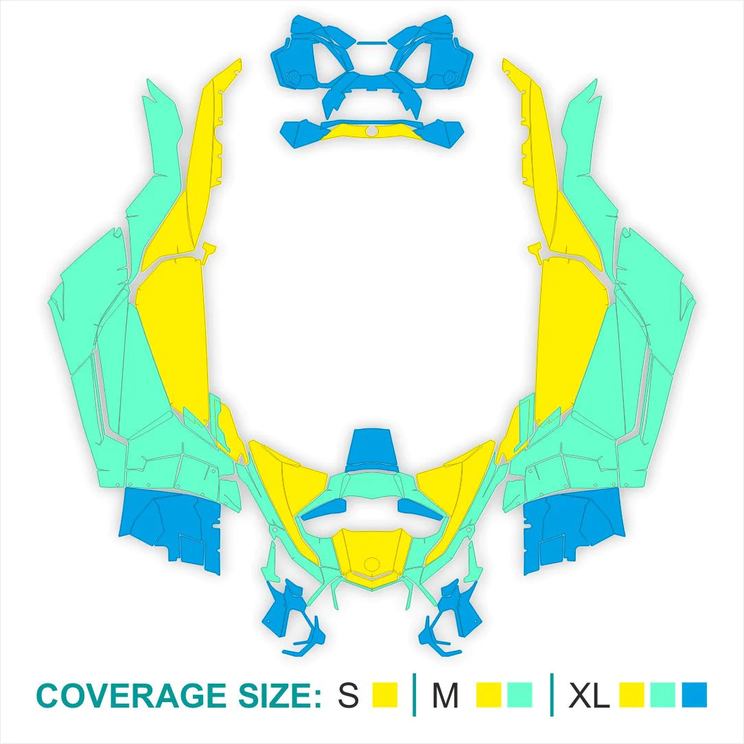 SYMBIOTE-ontwerpstickers voor Can-Am Maverick X3