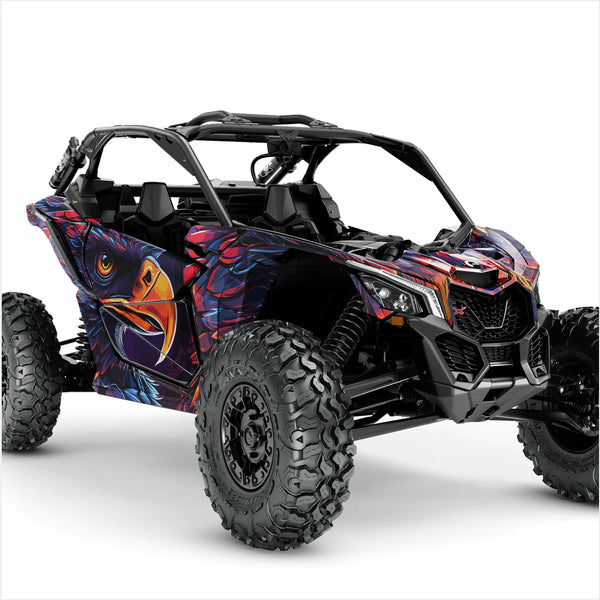 EAGLE GLOW design stickers for Can-Am Maverick X3