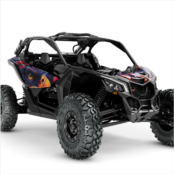 EAGLE GLOW design stickers for Can-Am Maverick X3