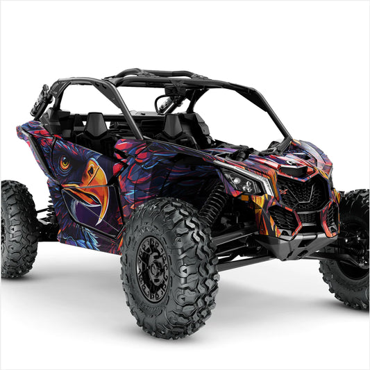 Αυτοκόλλητα σχεδιασμού Eagle Glow για Can-Am Maverick x3
