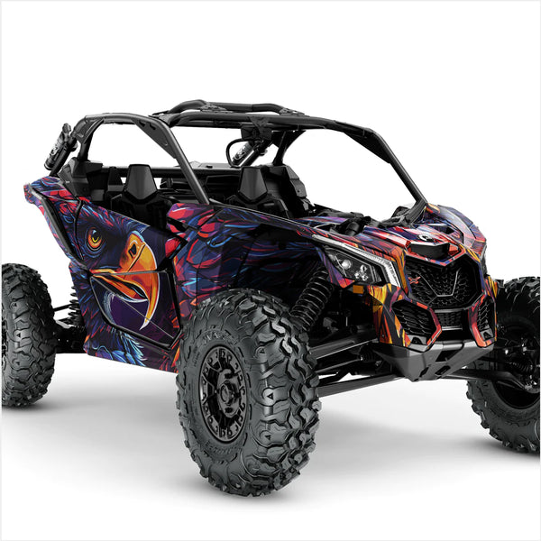 Σχεδιαστικά αυτοκόλλητα EAGLE GLOW για Can-Am Maverick X3