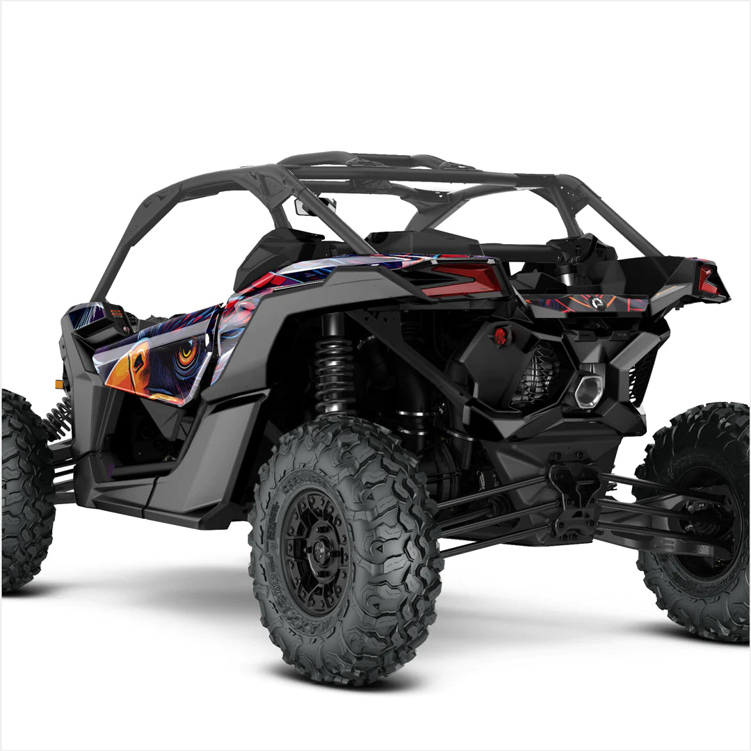 EAGLE GLOW design stickers for Can-Am Maverick X3