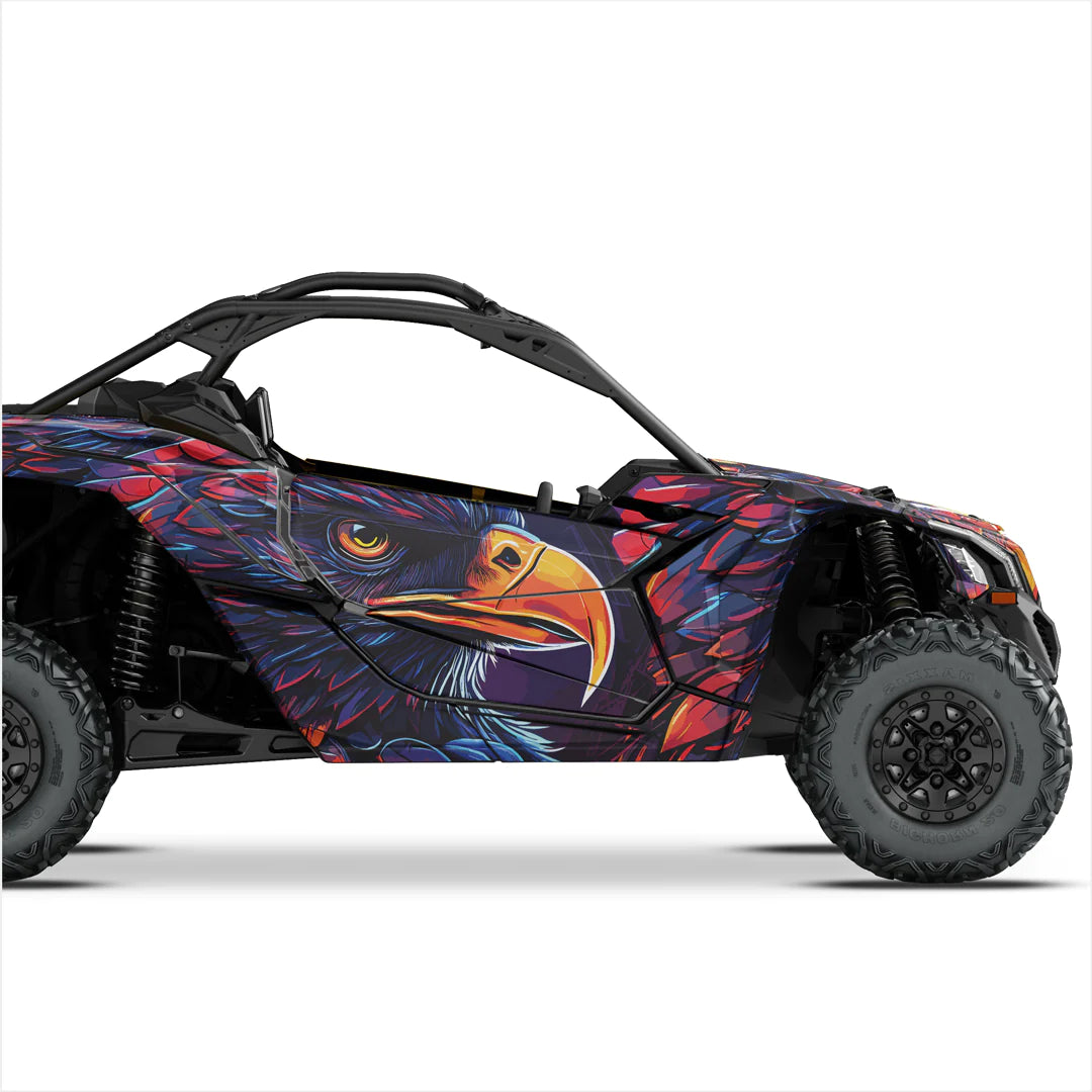 EAGLE GLOW-ontwerpstickers voor Can-Am Maverick X3