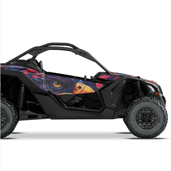 EAGLE GLOW design stickers for Can-Am Maverick X3