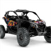 JAZZY FOX dizaino lipdukai, skirti Can-Am Maverick X3