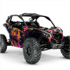 Autocolante de design JAZZY FOX pentru Can-Am Maverick X3