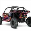 JAZZY FOX dizaina uzlīmes Can-Am Maverick X3