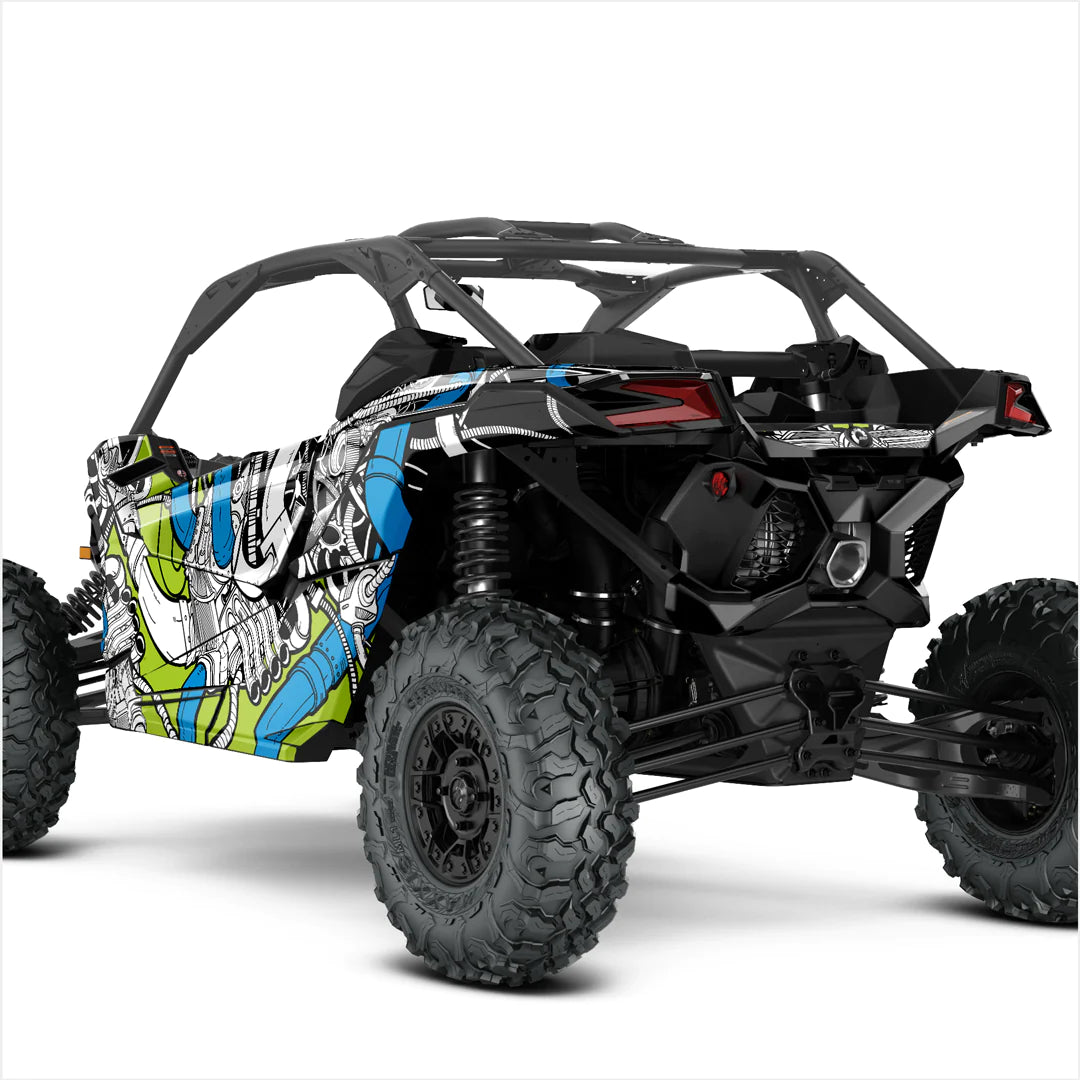 PETROL HEAD disainkleebised Can-Am Maverick X3 jaoks