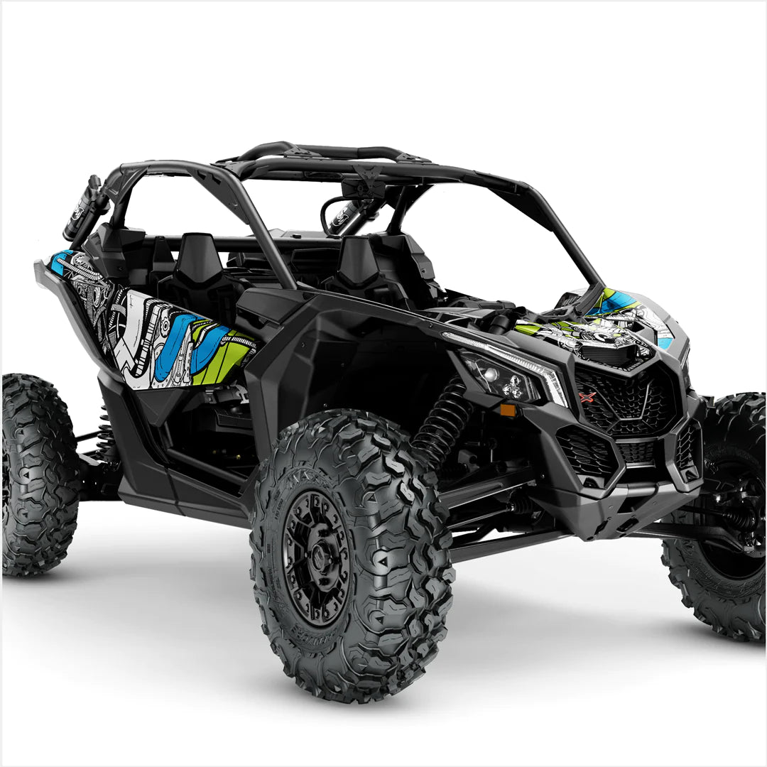 PETROL HEAD disainkleebised Can-Am Maverick X3 jaoks