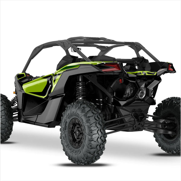 Autocolante cu design SIMPLU pentru Can-Am Maverick X3