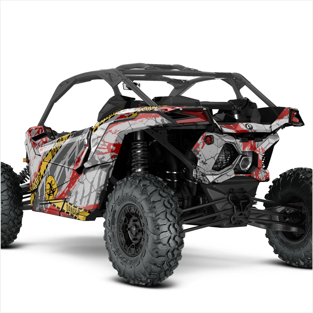 APOCALYPSE design stickers for Can-Am Maverick X3