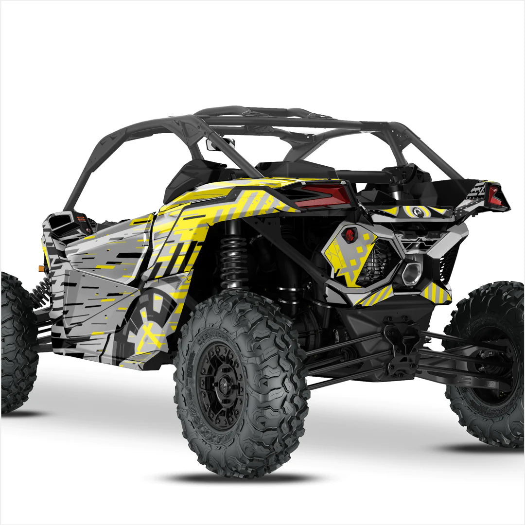 CYBER design stickers for Can-Am Maverick X3