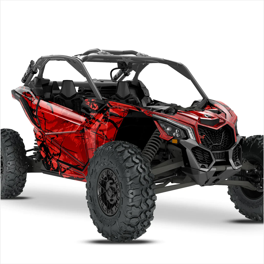Σκιασμένα αυτοκόλλητα σχεδιασμού για Can-Am Maverick x3