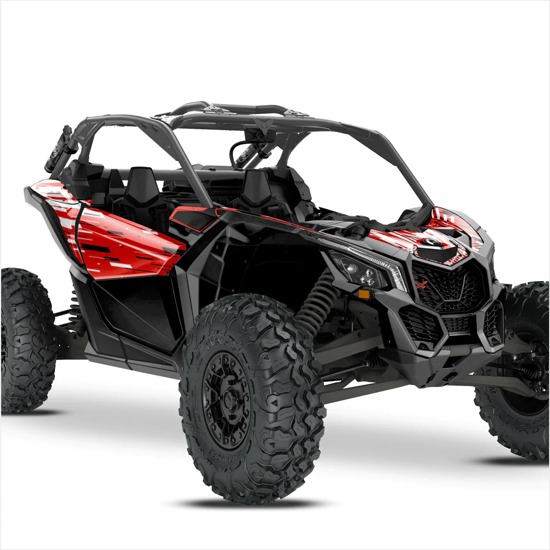 Naklejki projektowe CYBER dla Can-Am Maverick X3