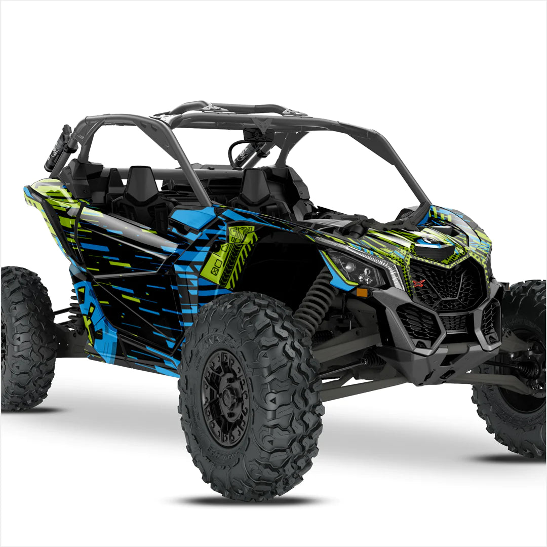 Pegatinas de diseño CYBER para Can-Am Maverick X3