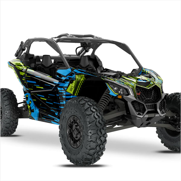 Наклейки с дизайном CYBER для Can-Am Maverick X3