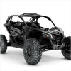 Pegatinas de diseño BRUTAL para Can-Am Maverick X3 (Gris)