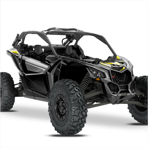 Autocolante cu design SIMPLU pentru Can-Am Maverick X3