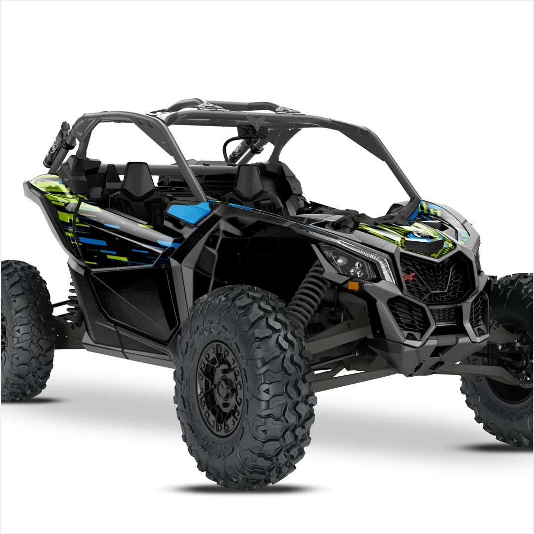 Naklejki projektowe CYBER dla Can-Am Maverick X3