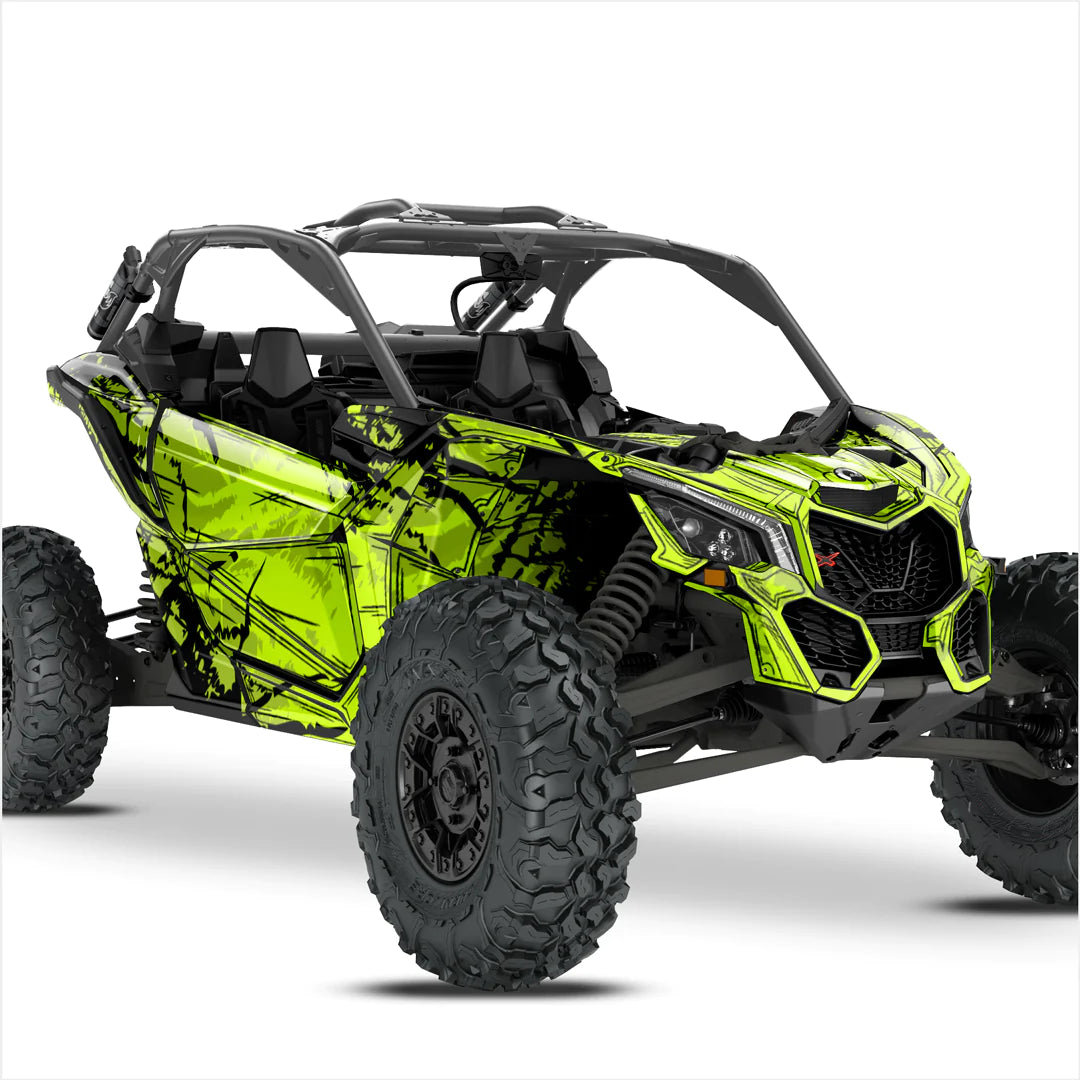 SHADED design stickers for Can-Am Maverick X3