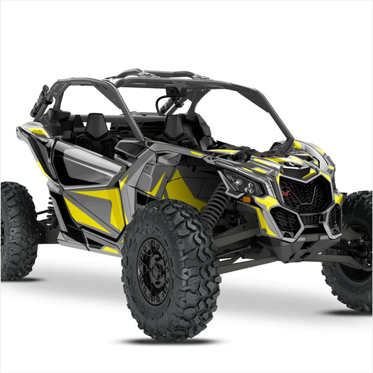 Απλά αυτοκόλλητα σχεδιασμού για Can-Am Maverick x3