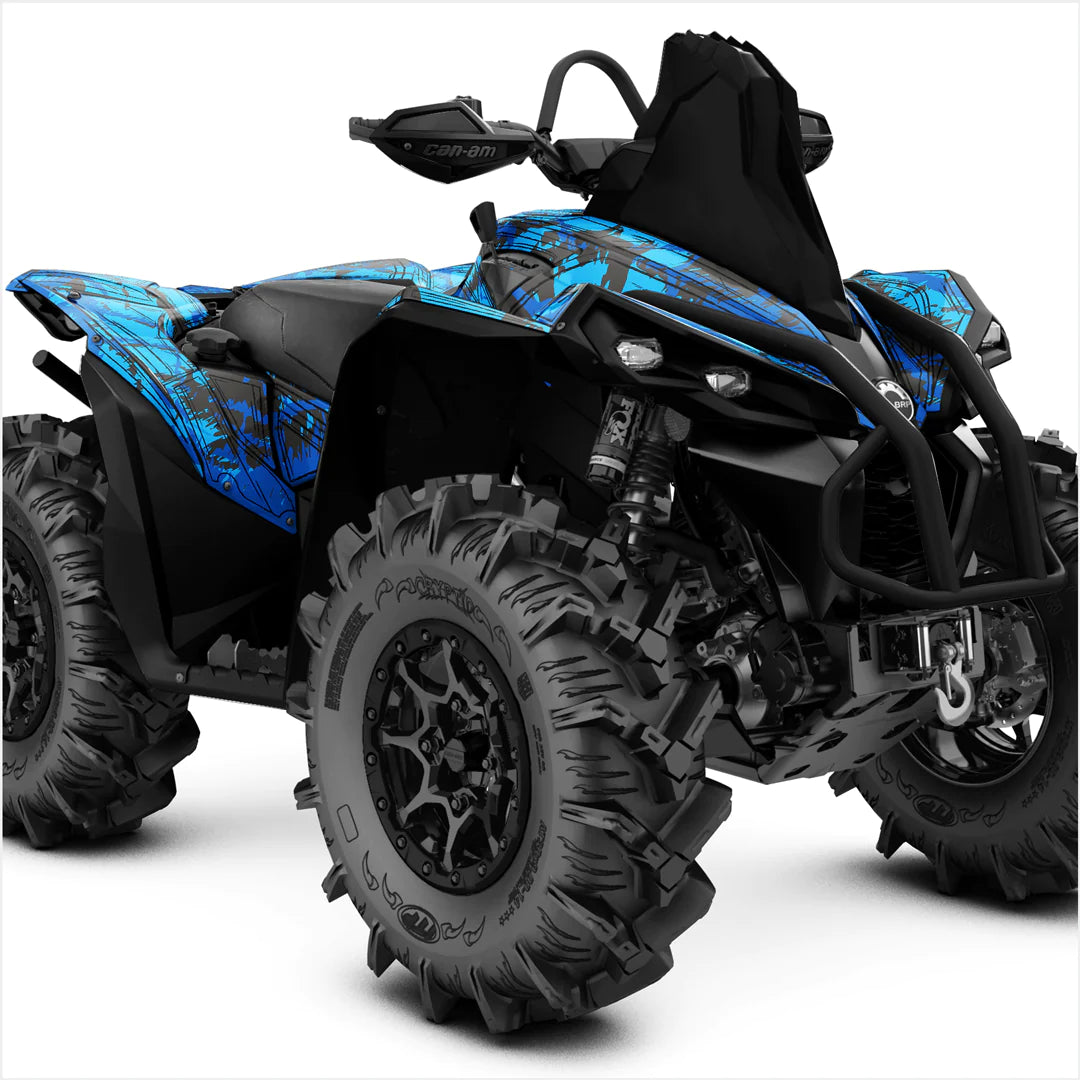 Adesivos de design sombreado para Can-Am Renegade XMR