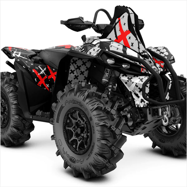 X design stickers for Can-Am Renegade XMR
