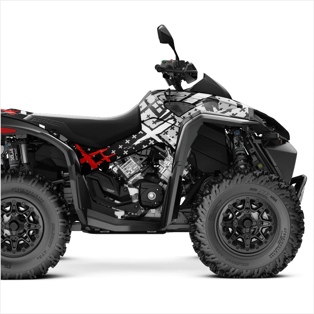 X Design Stickers для Can-Am Renegade xxc
