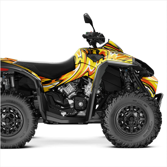 „Can-Am Renegade XXC“ rūgšties dizaino lipdukai