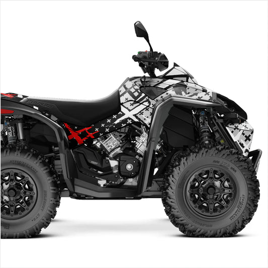 X „Can-Am Renegade XXC“ dizaino lipdukai