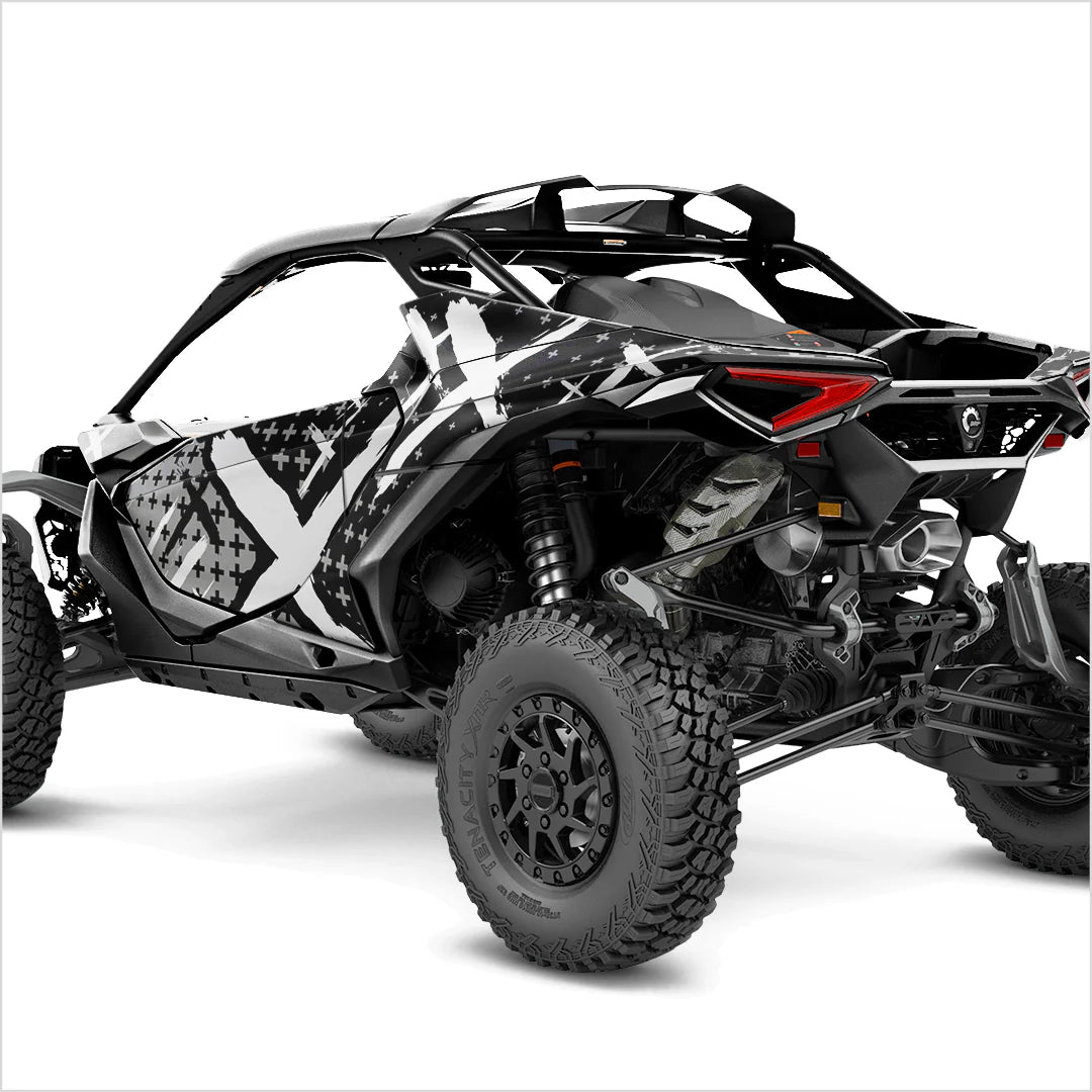 X design stickers for Can-Am Maverick R