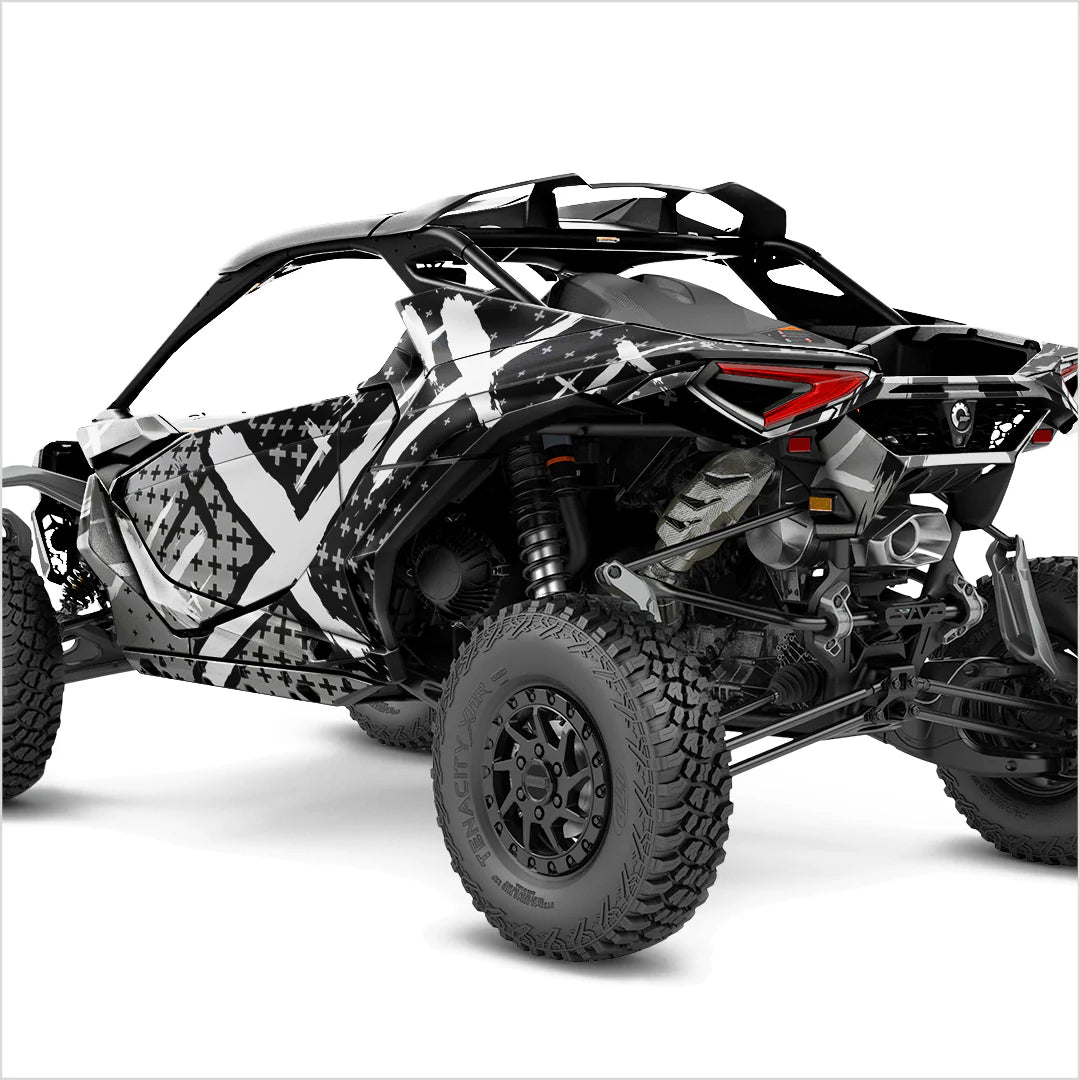 X „Can-Am Maverick R“ dizaino lipdukai