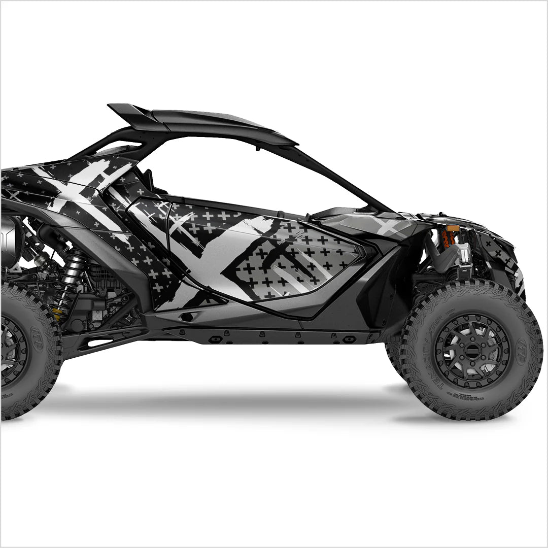 X design stickers for Can-Am Maverick R