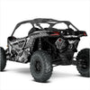 BRUTAL design-tarrat Can-Am Maverick X3:lle (vaaleanharmaa)