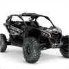 JÕHMA disainiga kleebised Can-Am Maverick X3 (helehall) jaoks