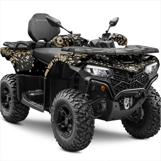 QUAKE design stickers for CFMOTO CFORCE 400-520