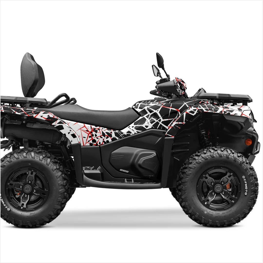 QUAKE design stickers for CFMOTO CFORCE 400-520
