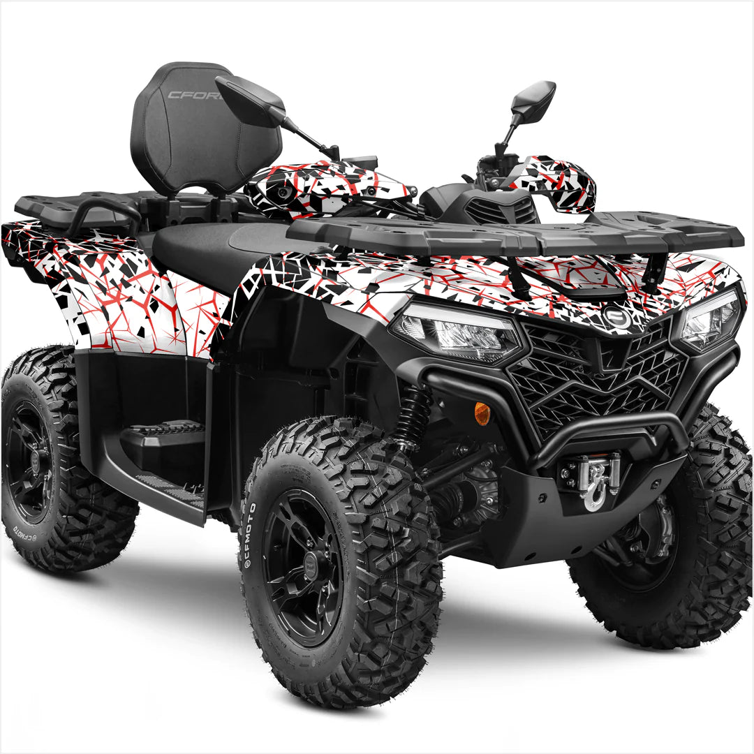 QUAKE design stickers for CFMOTO CFORCE 400-520